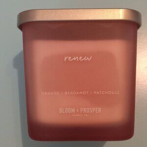 🎀🍊RENEW🍊🎀 Bloom & Prosper Candle 14 oz orange bergamot patchouli